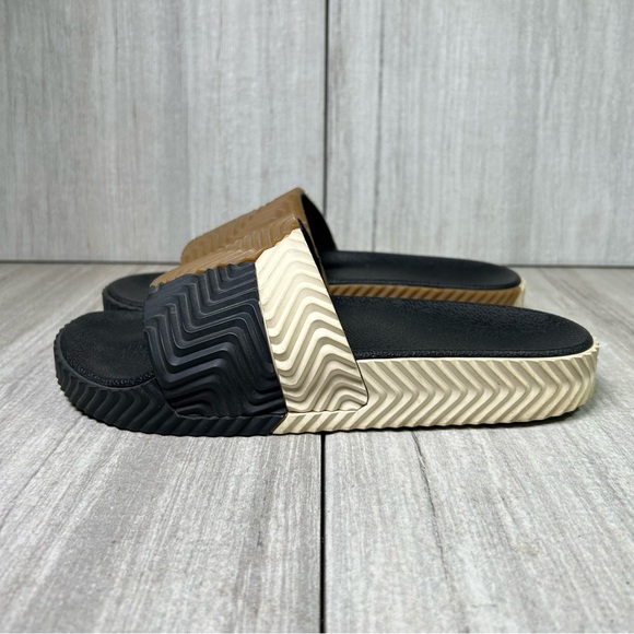 Adidas X Alexander Wang AW Original Adilette Slip On Sandal Slides Womens Size 7 - Picture 2 of 9